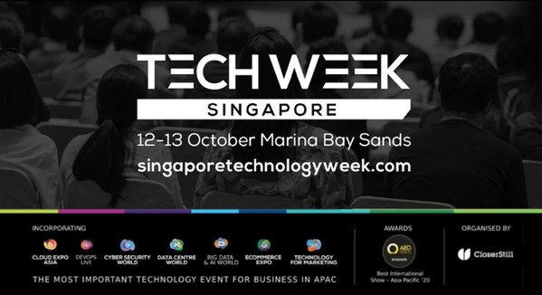 In Less Than 2 Days, Experts from AWS, Digital Realty, DBS, Huawei, Google Cloud, Microsoft, and Visa to Speak at Tech Week Singapore