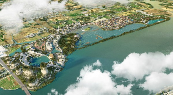 Blue Loop, a new Chinese city on water designed by Pininfarina