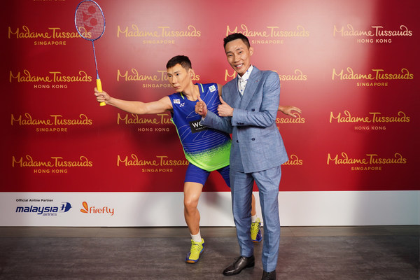 LEE CHONG WEI MAKES HIS MADAME TUSSAUDS DEBUT IN SINGAPORE
