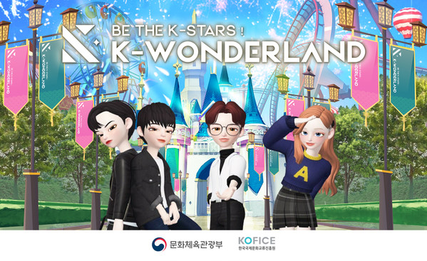 Promotional Poster for Hallyu Metaverse "K-Wonderland"
