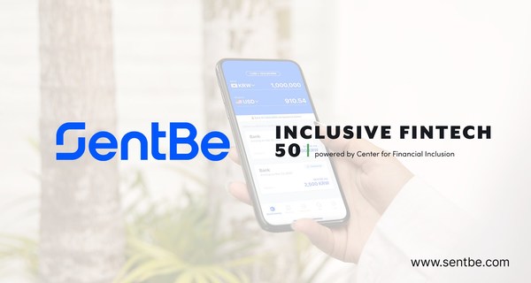 SentBe Named 2022 Inclusive Fintech 50 Winner.