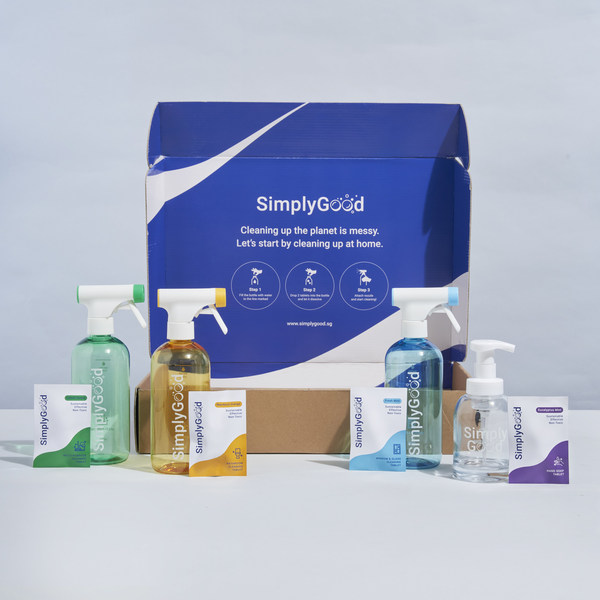 SIMPLYGOOD LAUNCHES NEW SUSTAINABLE HOME CLEANING AND PERSONAL CARE PRODUCTS IN AUSTRALIA AND NEW ZEALAND.
