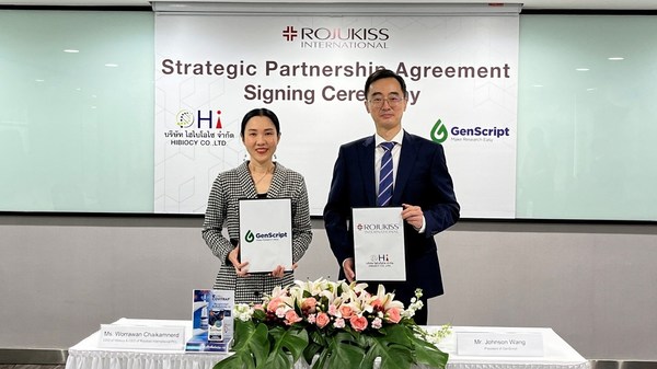 GenScript ProBio Enters Strategic Collaboration with Hibiocy Co. Ltd, the affiliate of Rojukiss International Public Company Limited (KISS) - the leading Thai-based Beauty & Health company, for the development and manufacturing of COVITRAP™ and future new products.