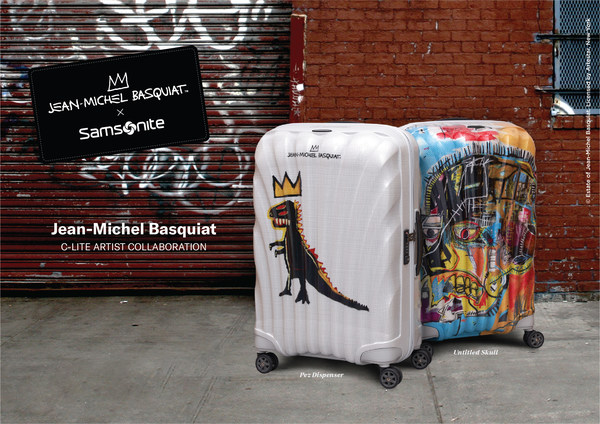 サムソナイトが、Jean-Michel Basquiatとのコラボレーションを展開