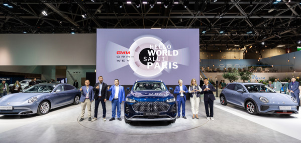 GWM ra mắt hai mô hình năng lượng mới tại Triển lãm ô tô Paris Mondial với mục tiêu vươn tới thành công cao nhất trong ngành xe điện