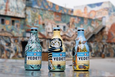 图一：VEDETTbai ?熊啤酒2022艺术限量款正式出售