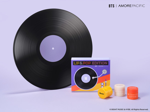 Amorepacific and BTS collaborate to release limited-edition set featuring NEW "Butter" Lip Sleeping Mask flavor