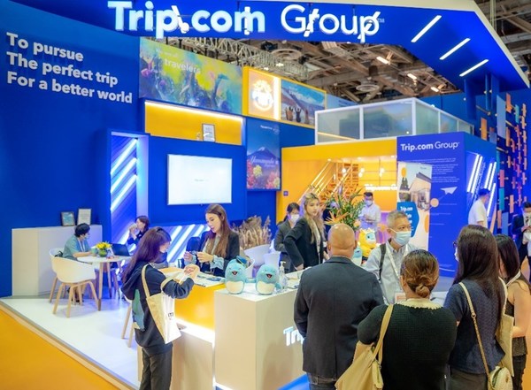 Trip.com Group welcoming global partners to visit their ITB Asia booth