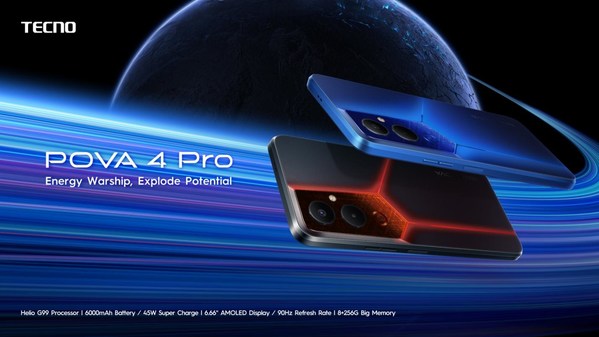 TECNO's latest POVA 4 Series: An Ultra-Powerful Upgrading Designed to Deliver a Superior Performance and Immersive Gaming Experience