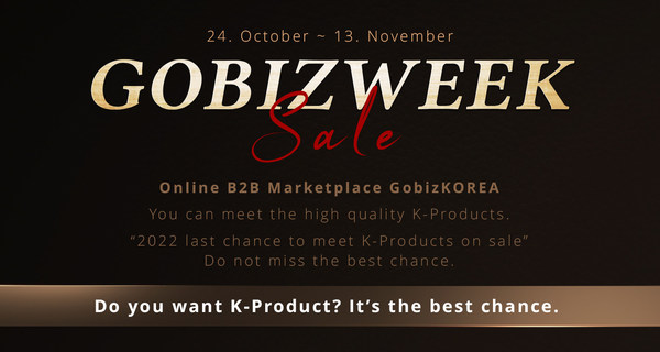 GobizKOREA holds "2022 GObizWEEK Promotion" for global buyers