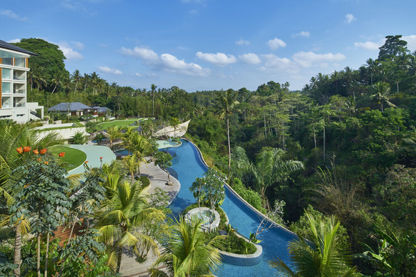 Get Ready to Rise at The Westin Resort & Spa Ubud, Bali featuring a natural running trail and signature spa experiences set amidst rolling green hills, rice paddies and the winding Wos River.