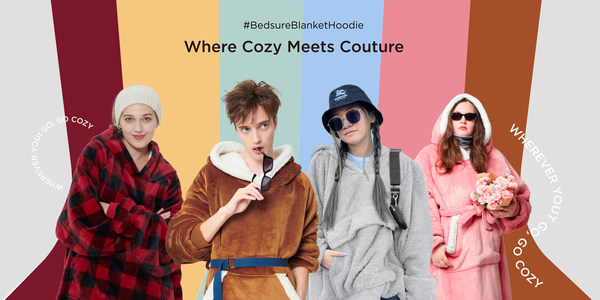 Bedsure's Blanket Hoodies Break the Fashion Norm Amid Expectation of Colder Winter