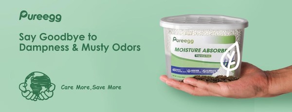 Pureegg Introduced The Non-electric Moisture Removal Solution to the Market This Month