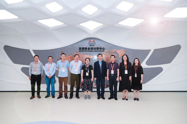 A delegation from the Exchange and Cooperation Center of the Guangdong Science and Technology Department visits Infinitus Plaza