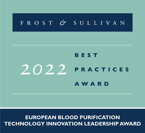 hemotune Applauded by Frost & Sullivan for Enabling Selective and Efficient Extraction of Large Compounds from Blood With Its Blood Purification Platform