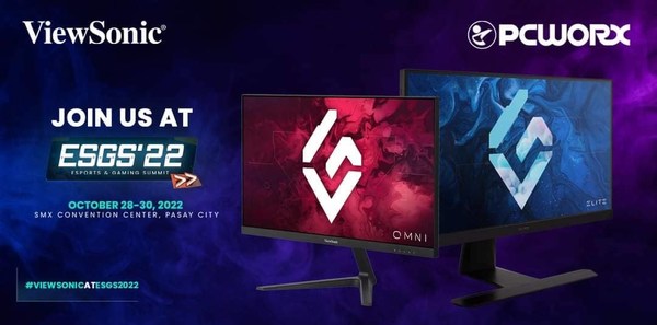 ViewSonic Showcases Top of the Line Gaming Monitors at ESGS Philippines