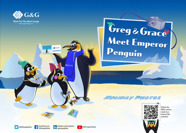 Chú chim cánh cụt G&G được khắc họa dưới bàn tay của hoạ sĩ diễn hoạt phim ngắn