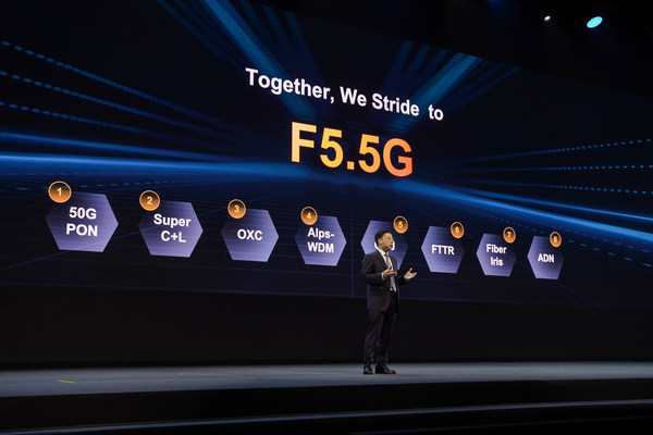 ファーウェイ（Huawei）: 光ファイバーのポテンシャルを解き放ち、F5.5Gに向かって大きな前進を