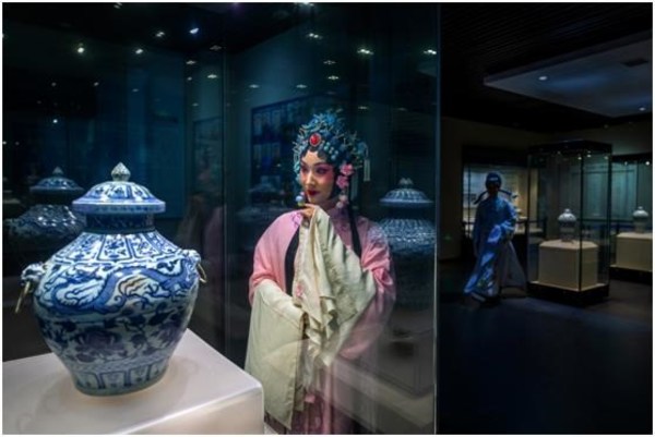 Foto disediakan untuk Xinhua menunjukkan pandangan dalaman Muzium Gao'an.