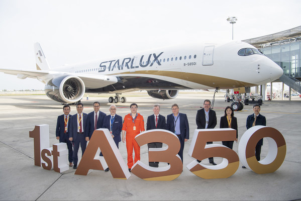 STARLUX First A350-900 delivered today