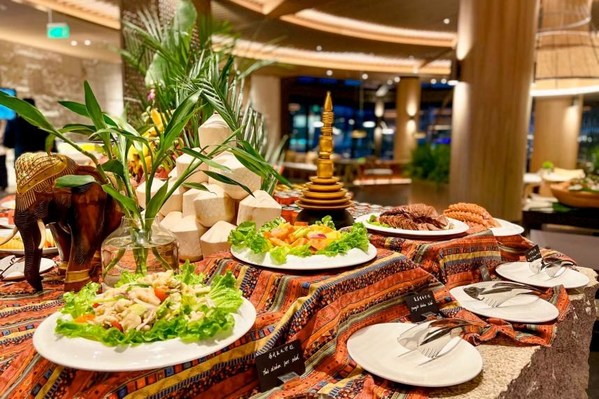 酒店举办的东南亚美食节图