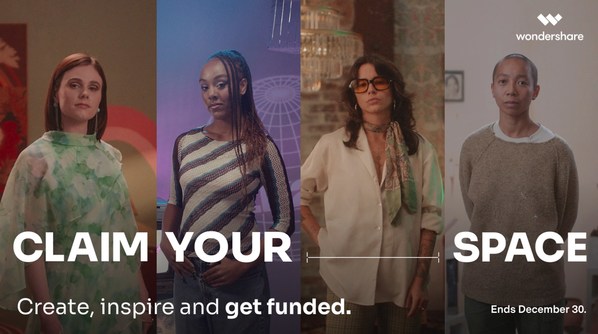 Wondershare’s Claim Your Space Campaign Amplifies the Voices of Women — Tell your Story to Inspire and Get Funded.