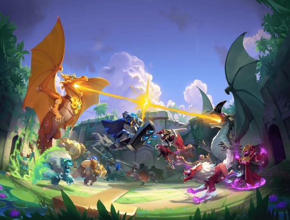 Enter the fray in the upcoming Eternal Dragons auto battler