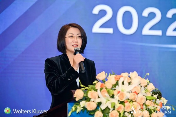 威科集团全球增长市场副总裁、中国董事总经理王志霆女士