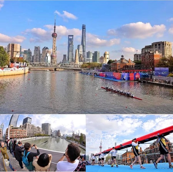 The 2022 Head of Shanghai River Regatta was held last weekend on the "Oriental Rhine".