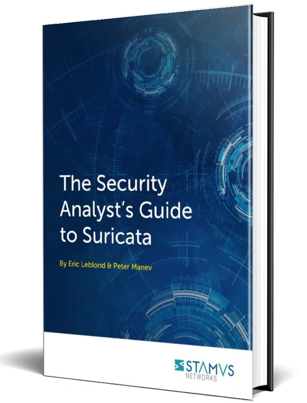 New book, published by Stamus Networks, is the industry's first practical guide for unlocking the full potential of Suricata.