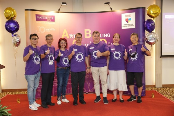 THE UNIVERSITY OF MANCHESTER (SOUTH EAST ASIA) CELEBRATES 30 YEARS OF GIVING BACK TO THE COMMUNITY