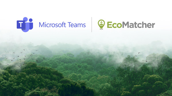 EcoMatcherがMicrosoft Teamsに植樹をもたらす