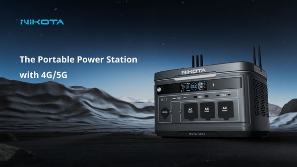 Portable Power with 4G/5G Connectivity is Now Possible with NIKOTA META-2000