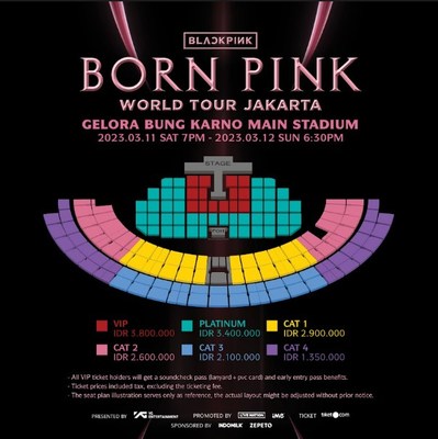 BLINKs Get Ready! BLACKPINK Concert Tickets in Jakarta are