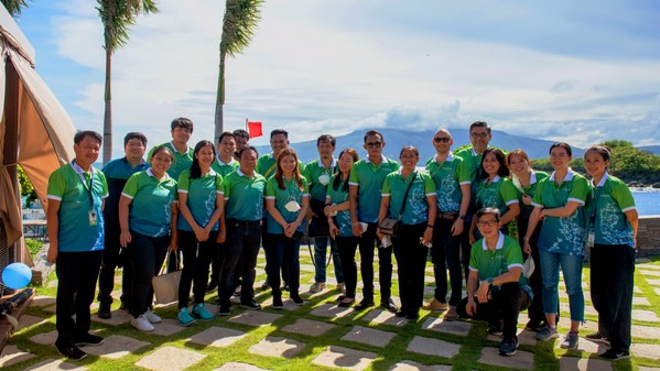 Eastern Communications team upholding their high-touch promise and building strong connections at their submarine cable launch in Subic, Philippines