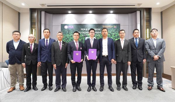 Sungrow và Cơ quan Điện lực cấp tỉnh của Thái Lan (PEA) ký Biên bản ghi nhớ tăng cường hợp tác