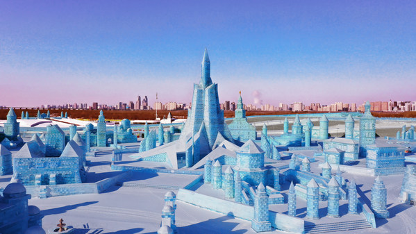 Harbin is renowned for its ice and snow culture, vividly displayed in Harbin Ice and Snow World.