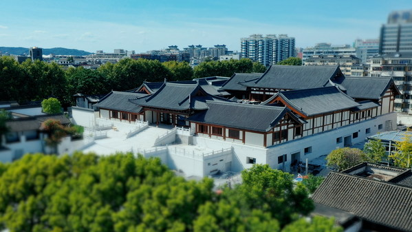 The external appearance of the Museum of the Deshou Palace of the Southern Song Dynasty