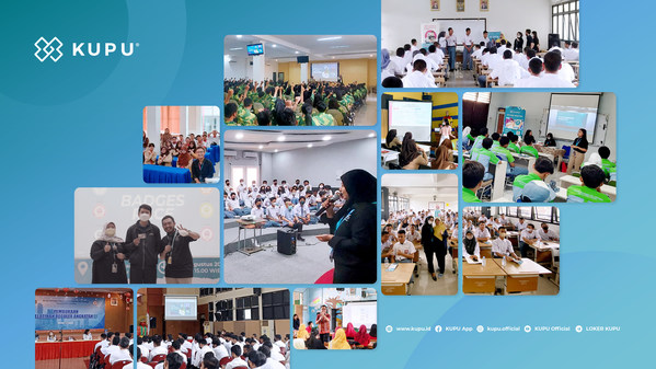 KUPU is hosting workshops for vocational schools around DKI Jakarta