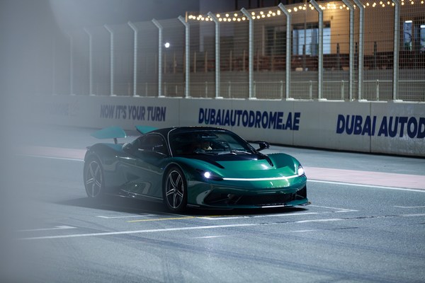 Pininfarina Battista at the Dubai Autodrome 5