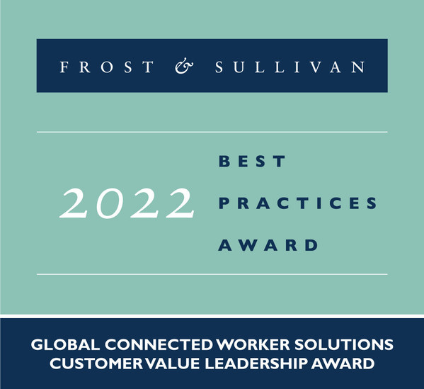 2022 Global Connected Worker Solutions Customer Value Leadership Award
