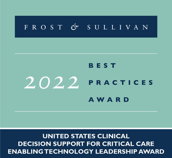 Etiometry Applauded by Frost & Sullivan for Enabling Timely Decision Support for Critical Care with Its Digital and Automated Solution