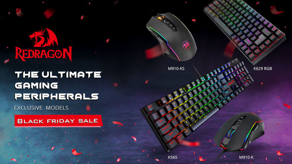 Redragon Unveils Exhilarating Black Friday Plans for Exclusive Gaming Keyboards and Mice