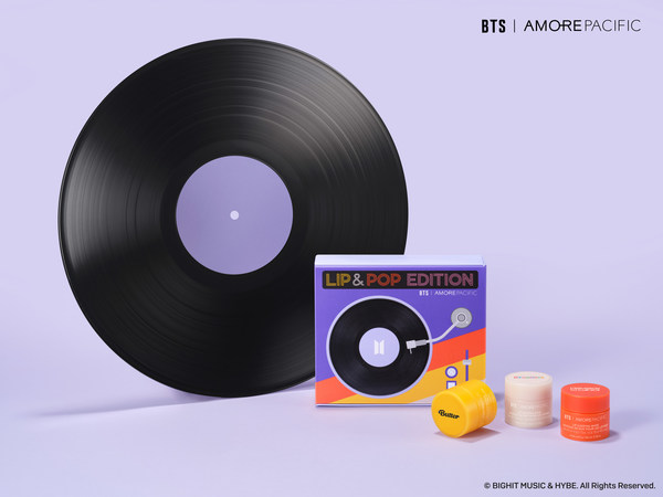 Amorepacific and BTS collaborate to release limited-edition set featuring NEW 