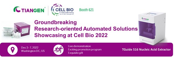 TIANGEN to Roll out a Stunning Automated Solution at Cell Bio 2022