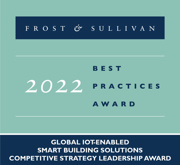 2022 Global IoT-Enabled Smart Building Solutions Competitive Strategy Leadership Award