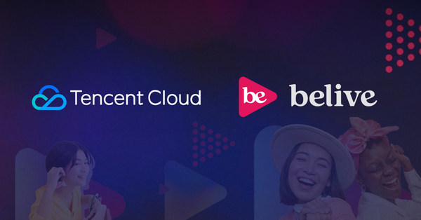 騰訊旗下雲業務品牌騰訊雲今天宣布與BeLive Technology合作，致力徹底改變人們線上聯繫的方式，並幫助企業於發展蓬勃的視頻市場中，促進業務發展及增加收益。