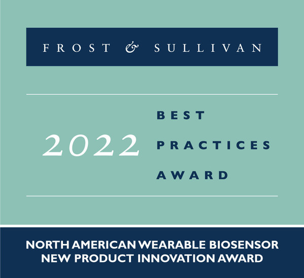 Frost & Sullivan Recognizes VitalConnect with the 2022 New Product Innovation Award for Its Leading-edge Wearable Patient Monitoring Device