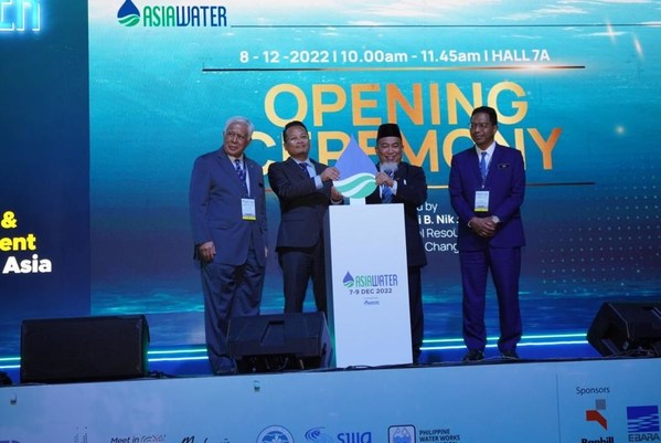 ASIAWATER 2022: THE GRAND OPENING OF ITS FLOODGATES TO INDUSTRY TRADE VISITORS AND DELEGATES AT KLCC