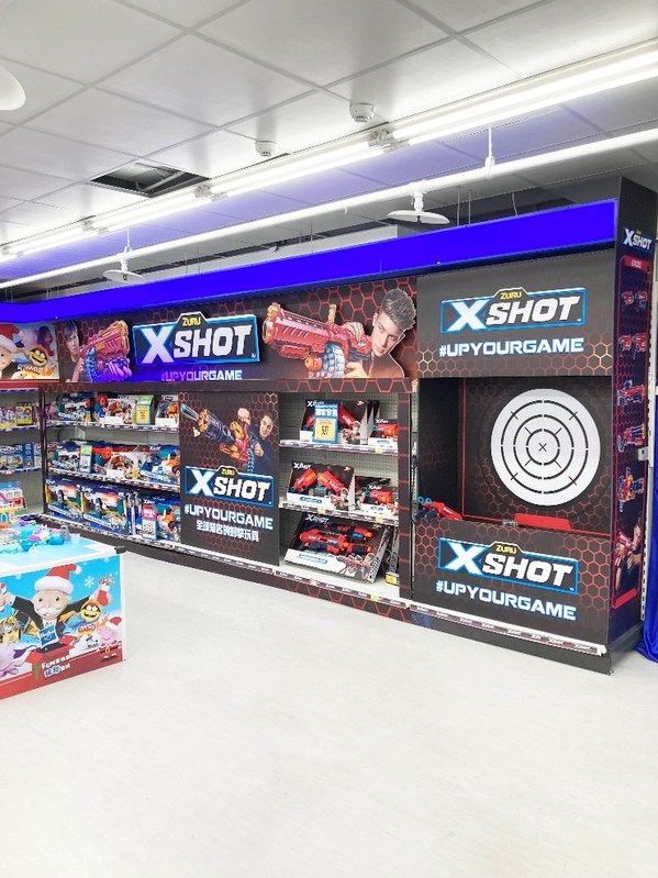 The new zones at Toys“R”Us’ Shin Sheng store better enable children to explore and experiment.